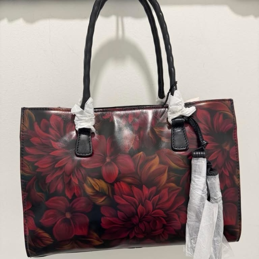 NWT PATRICIA NASH RUSTIC MUMS HANDBAG